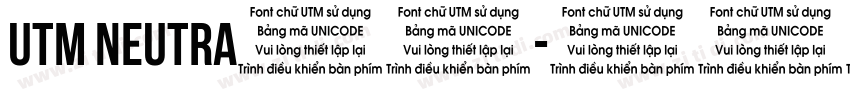 utm neutra字体字体转换